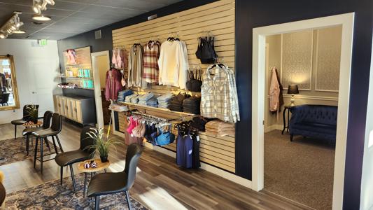 Two private, elegant and spacious fitting rooms in Tracey's Mastectomy Boutique